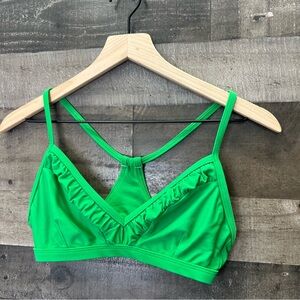 Patagonia Green Racerback Swimsuit Top